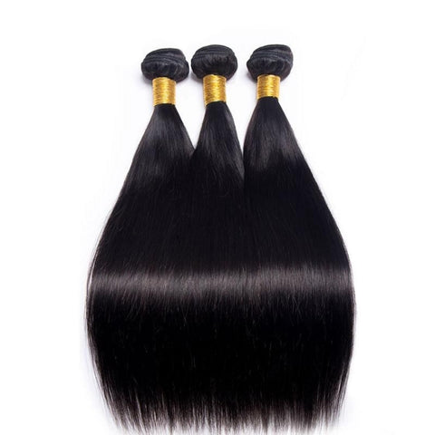 10A Straight Hair Bundles 100% Unprocessed Virgin Human Hair