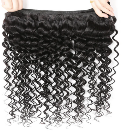 10A Deep Wave Hair Bundles 100% Unprocessed Virgin Human Hair