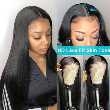 13*4 HD  Lace  Straight Wig