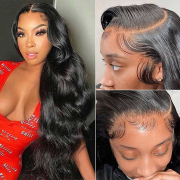 13*6 HD Lace Front Body Wavy  Wigs 